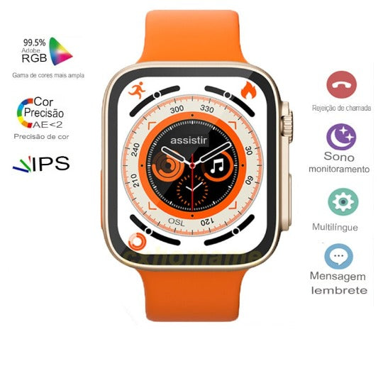 Smartwatch - Serie 8 Ultra + Pulseira Extra
