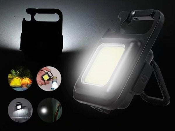 Mini Lanterna Clip LED - 1200 Lumens - À Prova D'água